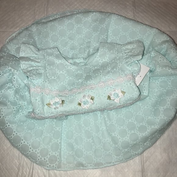 NWt Bonnie jean twirl 2t smocked sun dress Rosette - Picture 13 of 13